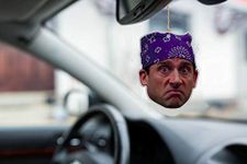 ASVP Shop Prison Mike Michael Scott The Office Inspired Car Air Freshener - Pack of 2