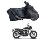 RiderShine 100% Waterproof Bike Body Cover for H'ness CB350 Black