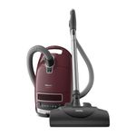 Miele Complete C3 Cat & Dog Bagged Canister Vacuum Cleaner with Miele AirClean System, Electrobrush and Parquet Twister Floorbrush, 1200 W, in Tayberry Red - 41GEE030CDN