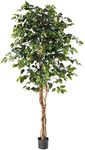 Nearly Natural 6ft. Ficus Silk Tree