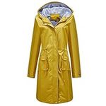 Homgro Women's Hooded Rain Jacket L