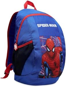 Marvel Mochila para Niños Con Bolsillo para Botella de Agua, Spiderman Mochila Niño Escolar Grande - Regalos para Niños