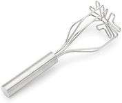 Fox Run 48766 The World’s Easiest 2-in-1 Mix N’Masher Potato Masher, 10.5 Inches, Silver