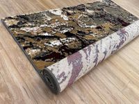 ARMAAN RUGS Premium Texture Design Export Quality Silk Touch Carpet for Living Room and Bed Room with 1 inch Thickness - (5 x 7 Feet)