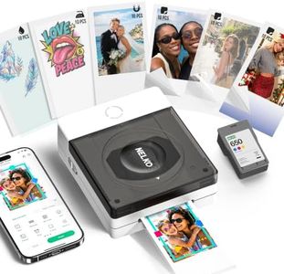 NELKO Flow 2x3 Photo Printer for Magnets and Transfers, 60 Sheets, Grey | Bluetooth for iPhone and Android, Includes Magnetic, Heat Transfer and Water Transfer Photo Paper, 60 Sheets Total