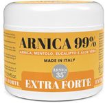 Arnica 35 - 99% Arnica, Body Cream Gel with Menthol, Eucalyptus and Aloe Vera, For Massaging the Skin of Muscles and Joints, Made in Italy, 500 ml