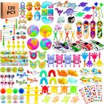 TOANWOD 120Pcs Party Bag Fillers for Kids: Party Bag Toys Party Favours - Fidget Toys Pack Classroom Prizes Pinata Fillers - Boys Girls Unisex Birthday Party Goodie Bag Fillers