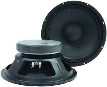 Seismic Audio Q 10 Pair 2 of 10-Inch Raw Woofers/Speakers Pro Audio/PA/DJ Replacement Speakers