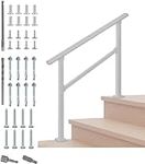 Handrails for Outdoor Steps 3 Steps