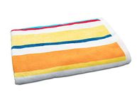 St Cloud Towels For Bath, Pure Cotton Bathing Towels, Cabana Stripe Beach Pool Towels, Ultra Soft Fade Resistant High Absorbency Pre-washed Towel For Hostel Home And Travel, 80 x 155 Cms (Multicolour)