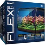 Fluval Flex 2.0 Black Aquarium Kit 