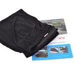 TFY Universal Car Side Window Sun Shade Protects Your Kids From Sun Burn, Double Layer Design