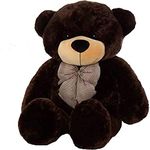 HUG 'n' FEEL SOFT TOYS 5 Feet Coffee Brown Giant Teddy Bear Soft, Plush,Cuddly Stuffed Animal For Kids, Birthdays, Anniversaries, Valentine's Day,Special Occasions Large Huggable