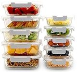 [10 Pack] Airtight Food Storage Con