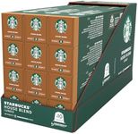 Starbucks by Nespresso House Blend Lungo Medium Roast 10 Coffee Pods (120 Count, Pack of 12)