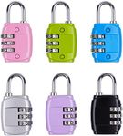 Belerry 6 PCS Luggage Locks, 3 Digi