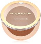 Makeup Revolution, Mega Bronzer, New-And-Improved Formula, Nature, Matte Bronzed Finish, Easy Application, 01 - Cool