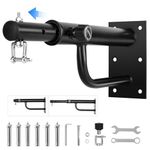 BreeRainz Adjustable Wall Mount Heavy Bag Hanger, Heavy Punching Bag Wall Stand, Boxing Bag Bracket for Home Gym Indoor Outdoor