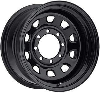 Vision 84 D Window 15x7 5x4.75" -6mm Gloss Black Wheel Rim