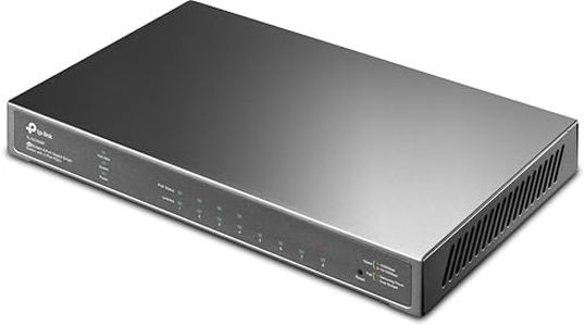 Omada 8-Port Gigabit Smart Switch with 4-Port PoE+, 62 W PoE Budget, SDN, Centralised Management, Robust Security Strategies, L2+ QoS, APP Control, Metal Casing, by TP-Link, 5-Year Warranty(SG2008P)