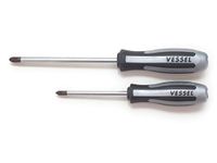 Vessel Megadora 980 Impacta P2x100 P3x150 JIS Cross Point Screwdriver Set of two items Original silicone cap
