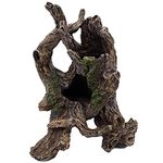 Mascot Pets Large 20cm Tree Root Drift Wood Stump Fish Tank Ornament Aquarium Terrarium Vivarium Reptile Cave Hide Aquatic Decoration