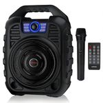 EARISE T26 Portable Bluetooth PA Speaker System with Wireless Microphone, Karaoke Machine for Party / Outdoors, FM Radio, Audio Recording, Remote Control, Supports TF Card / USB / AUX