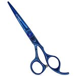 Equinox Professional Razor Edge Series - Titanium Barber Hair Cutting Scissors/Shears - 6.5" Overall Length with Fine Adjustment Tension Screw