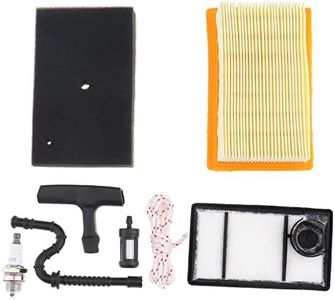Service Kit, Compatible with Stihl TS400 Chain Saw (Air Filter, Fuel Filter, Spark Plug, Fuel Pipe, Pull Cord, Starter Handle)