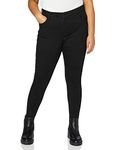 Levi's Women's Plus Size 720™ High Rise Super Skinny Jeans, Black Celestial, 14 M