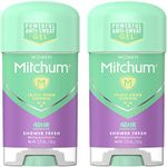 Mitchum for Women Clear Gel Antiperspirant & Deodorant-Shower Fresh-2.25 oz, 2 pk