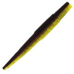 Westin Soft Baits for Perch and Zander 7 cm 3 g Ned Worm, Colour: Black/Chartreuse