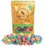 SoSweetie VEGAN Fizzy Gummy Bears | Gummy Sweets in a resealable pouch