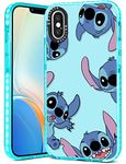 Qerrassa Stic Case for iPhone XS Max Cute Cartoon Character Kawaii Soft TPU Cover for Girly Girls Kids Boys Phone Cases Funny Pattern Fashion Protective Case for iPhone XS Max