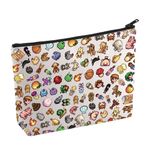 Stardew Game Inspired Cosmetic Bag Farming Simulation Game Makeup Bag Junimo Planter Gift Farm Fishing Gift Video Game Lovers Gift (Game Thing)