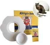 Cat Toilet Training Kit by Kitty's Loo -The Original Cat Trainer Seat - American Made - Portable, Durable and Reusable