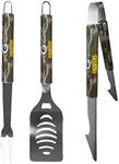 NFL Green Bay Packers 3 pc BBQ Set w/Mossy Oak Camo, Mossy Oak Camouflage