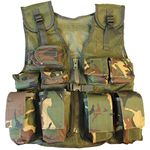 Kombat UK Kids Kids Army Assault Vest - DPM Camo, One Size fits all