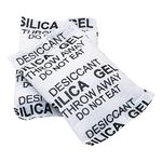 Elysian™ Orignal Silica Gel Desiccant Packets 5 Gram Silica Pouch(Pack of 50 Gram) - for Moisture Absorb - Protects Cameras, Lenses, Mobile Phones, Electronics, Jewellery.