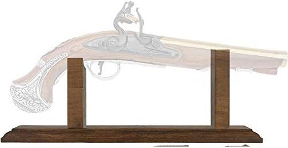 Denix Wooden Pistol Stand for Flintlock Pistol