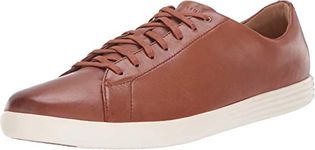 Cole Haan Men's Grand Crosscourt II, Tan Leather Burnish, 9.5-M US