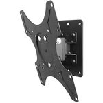 Allcam LCD2900 22" 24" 28" 30" 32" 38" 40" LED/LCD TV Wall Bracket w/Tilt 12° Pan 30° Free Rotate 5°, Mount Size 200 100 75, Holds up to 15KG weight