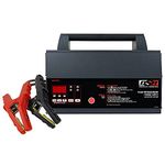 Schumacher DSR ProSeries Battery Charger Flash Reprogrammer, and Power Supply with Battery Support - 100A, 12V