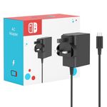 Charger for Nintendo Switch, 45W Fast Charging for Switch, AC Adapter Power Supply with 5FT USB C Cable for Switch Lite/Switch OLED/Switch Deck Dock/Switch Pro Controller, Support TV Mode