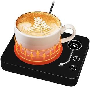 Coffee Mug Warmer, CEROBEAR Mug Warmer for Desk 3 Temperature Control 130℉/150℉/170℉, Cup Warmer with Auto Shut Off for Coffee Milk Tea Beverage-Black