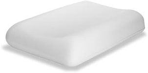 Dentons Pillows - Low Profile Contoured Memory Foam Therapeutic Pillow - Head & Neck Support - 62 x 37 x 12cm