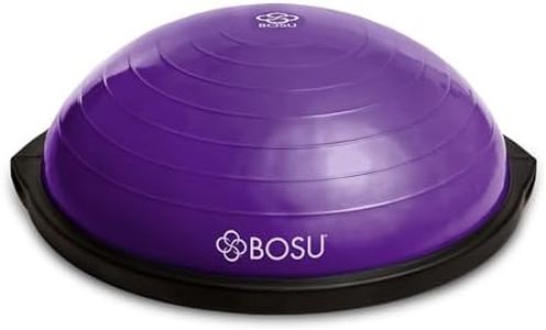 Bosu Pro Balance Board Strength Trainer Ball, Equipment for Home Gym, 26 Inch, Purple