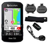 BRYTON Unisex's Rider 750T GPS Cycle Computer Bundle, Black, One Size, BRYRID750T