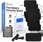 iReliev TENS + EMS Combination Unit Muscle Stimulator for Pain Relief & Arthritis & Muscle Strength - Treats Tired and Sore Muscles in Your Shoulders, Back, Ab's, Legs, Knee's and More