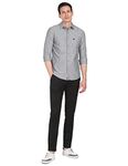 U.S. POLO ASSN. Men's Regular Fit Casual Shirts Grey M